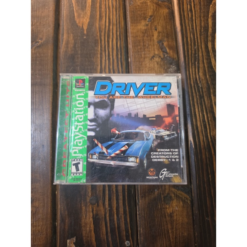 Driver: You Are The Wheelman (Sony PlayStation 1, 1999) *CIB* Greatest Hits